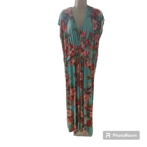 IMAN floral dress